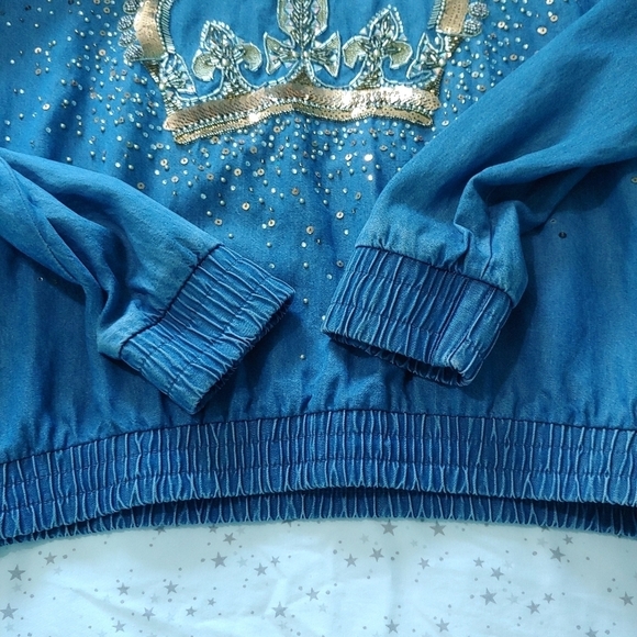 Juicy couture sequins long sleeves top - Picture 14 of 14